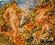 Pierre-Auguste Renoir Bathers, Spain oil painting artist